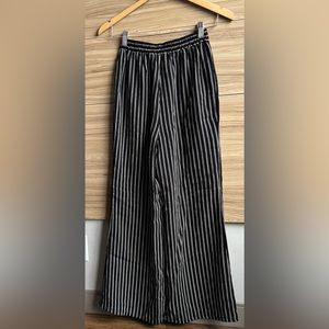 MODCLOTH Striped Wide Leg Pants-Size XXS